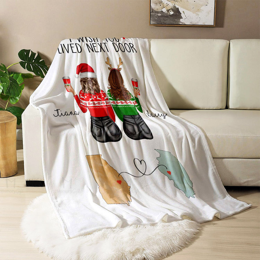 Personalized Best Friend Blankets