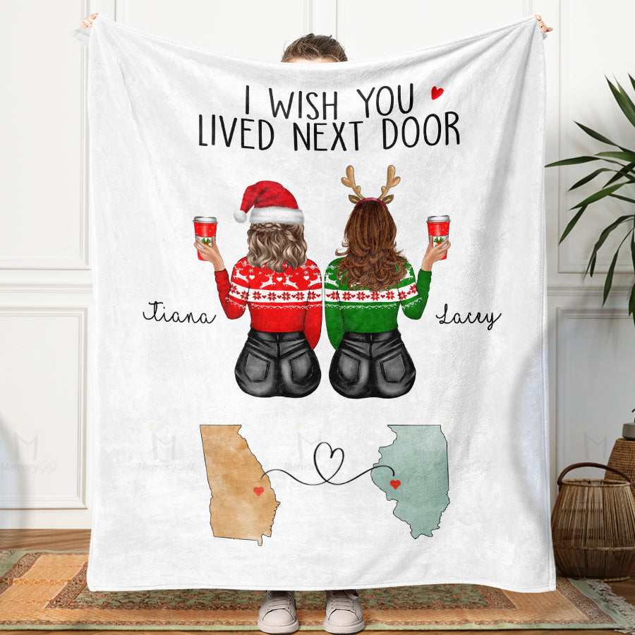 Personalized Best Friend Blankets