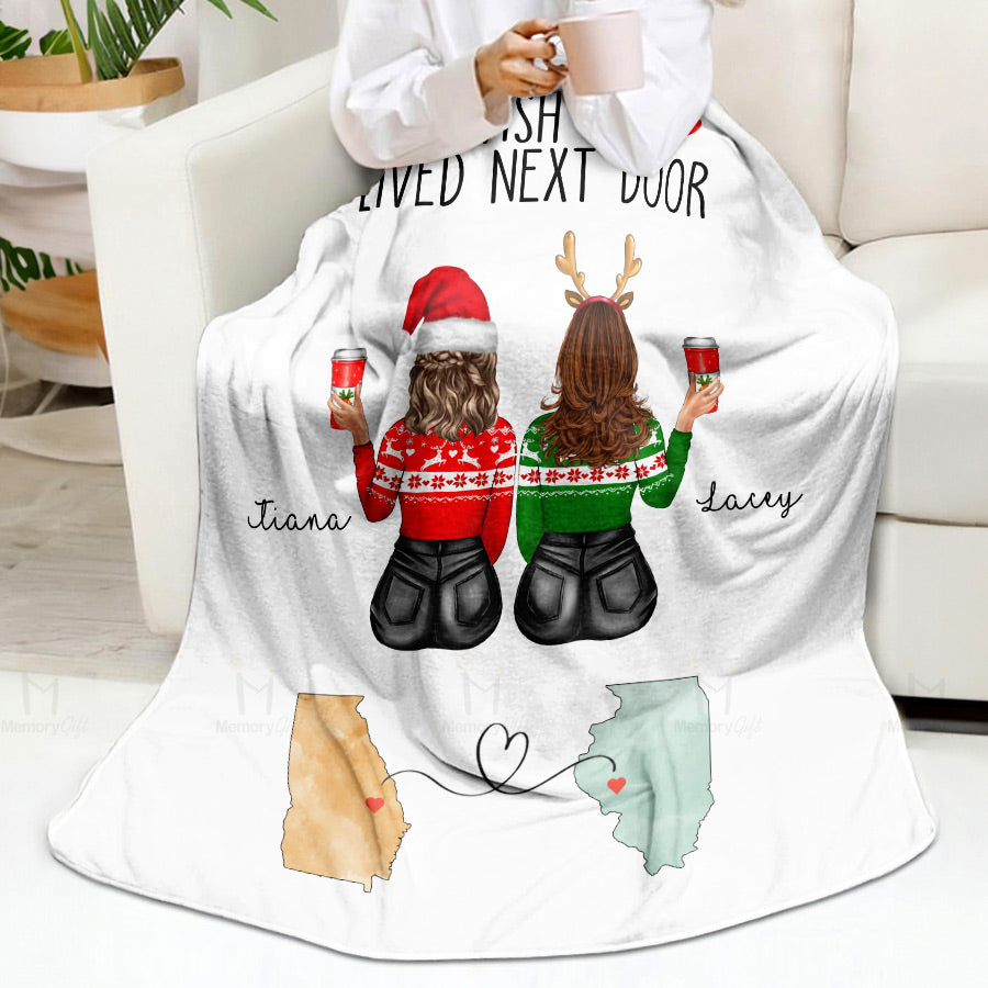 Personalized Best Friend Blankets