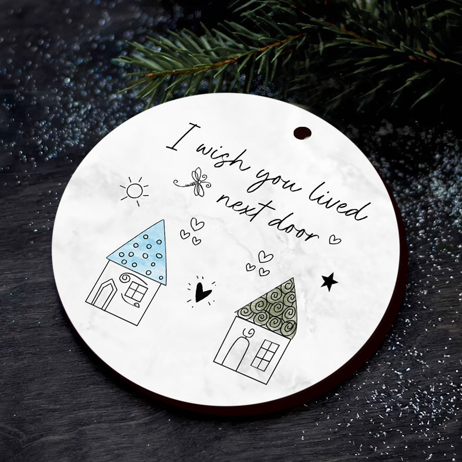 Custom Best Friends Christmas Ornaments