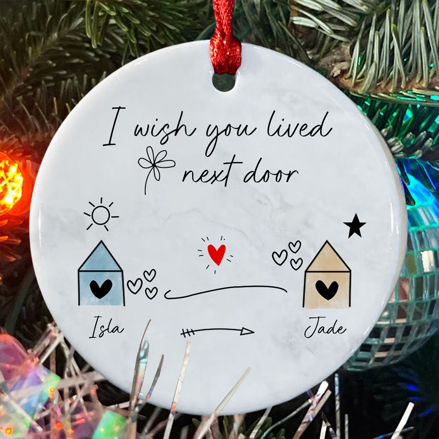 Best Friend Custom Ornament