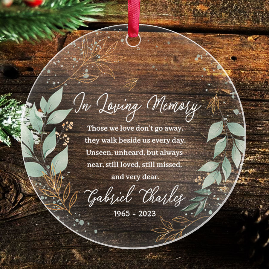 In Loving Memory Ornament