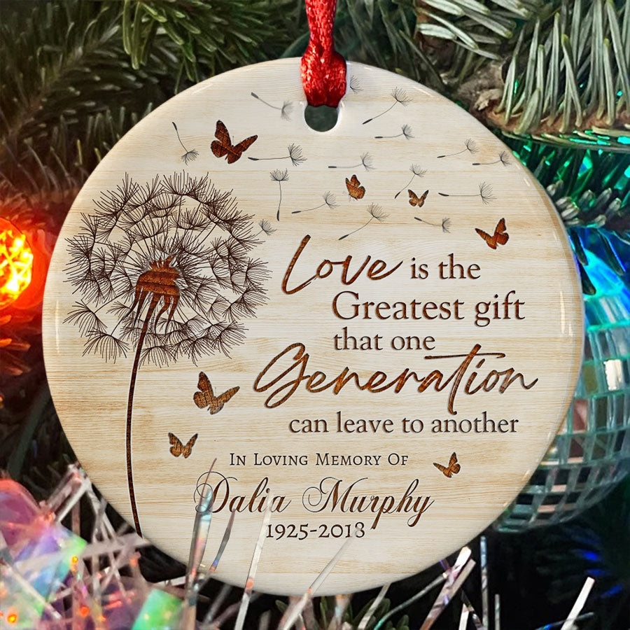 Butterfly Memorial Ornament