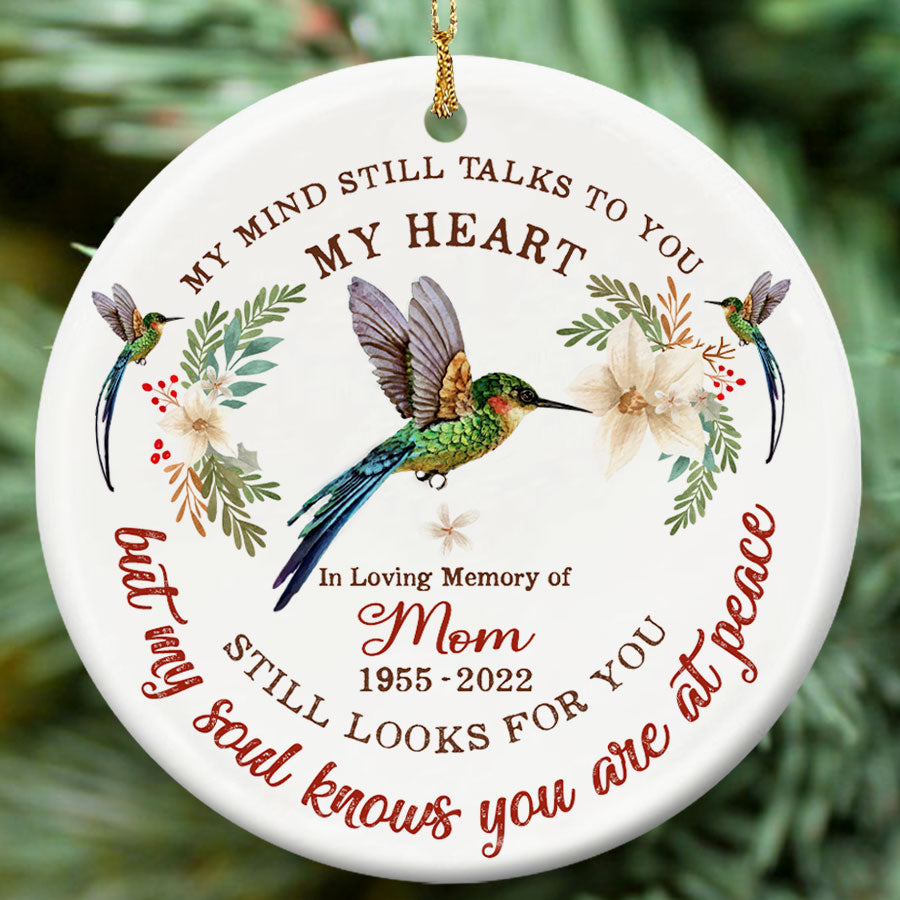 Hummingbird Memorial Ornament