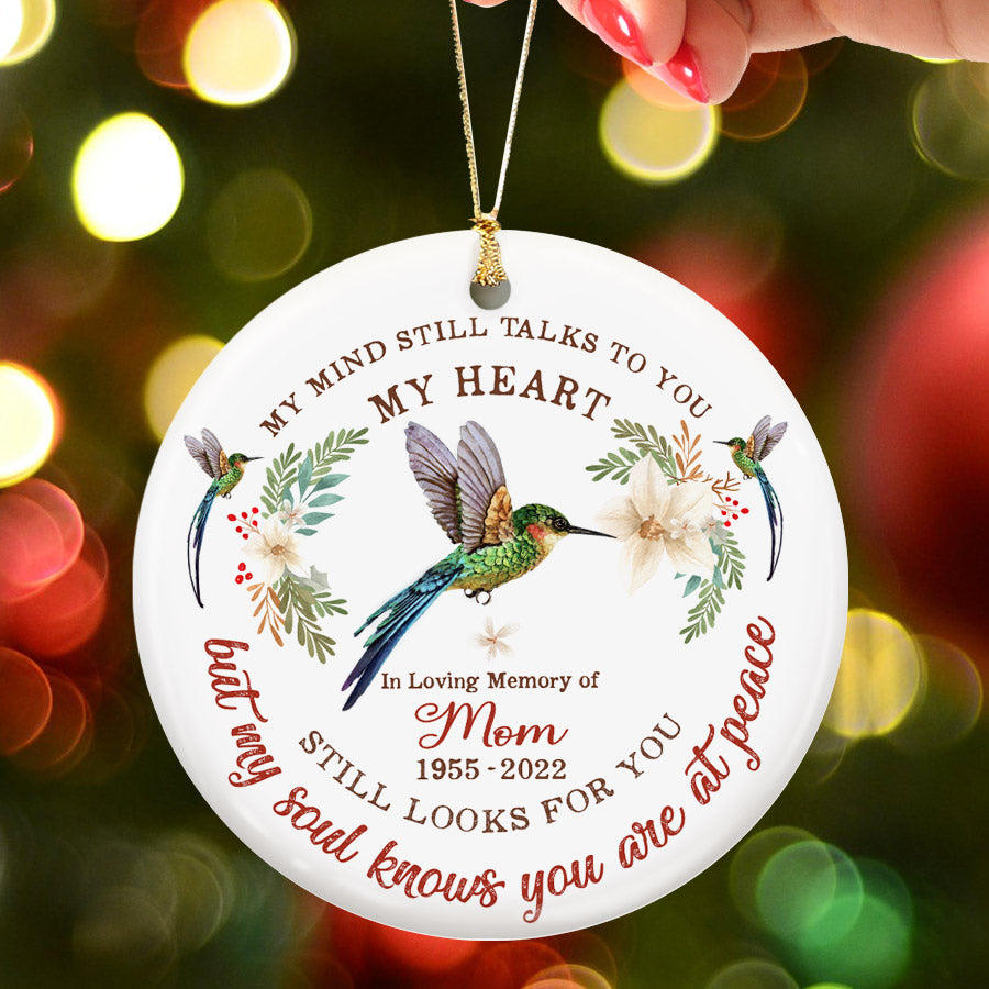 Hummingbird Memorial Ornament