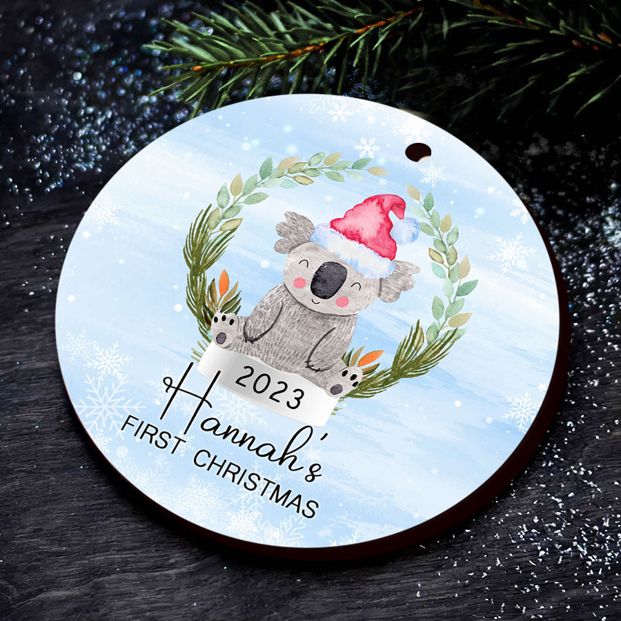 Koala Christmas Ornament