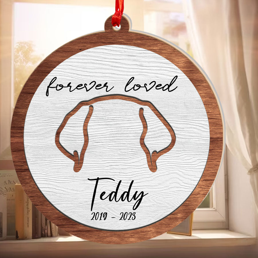 labrador retriever memorial ornament