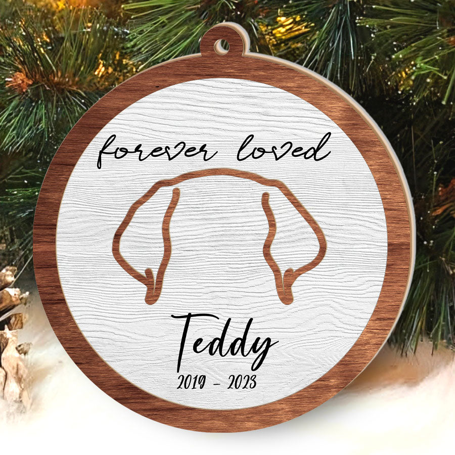 labrador retriever memorial ornament