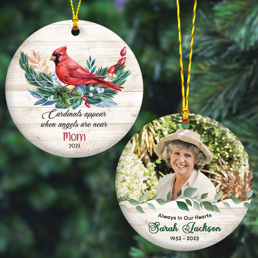 Memorial Christmas Ornament for Mom