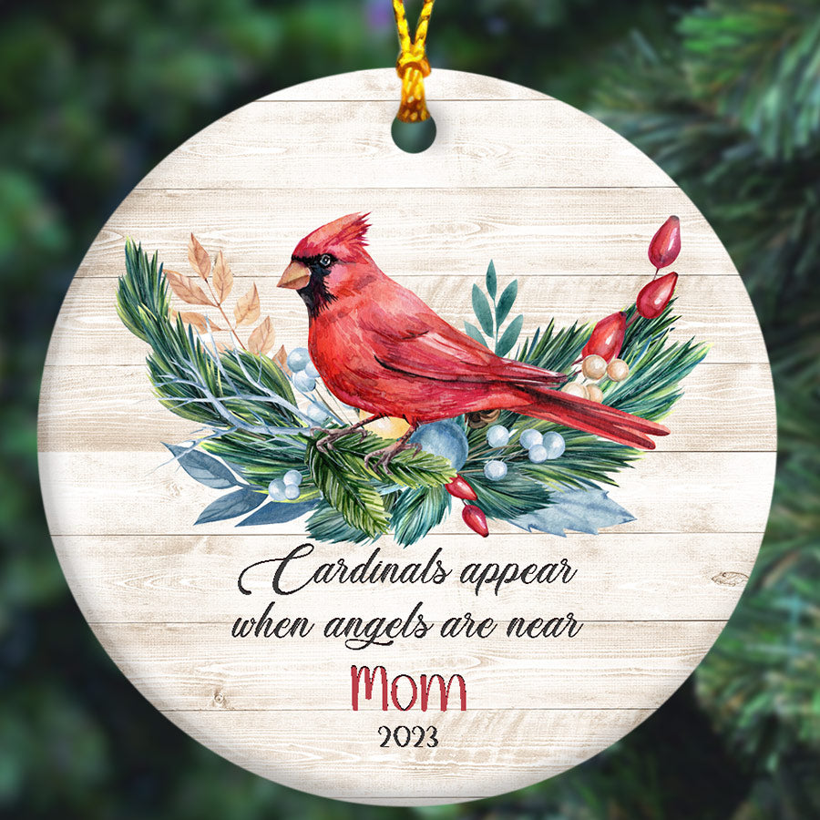 Memorial Christmas Ornament for Mom