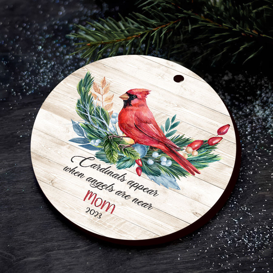 Memorial Christmas Ornament for Mom