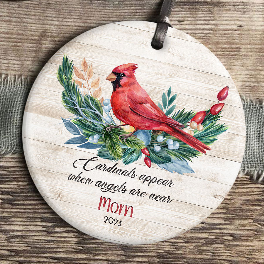 Memorial Christmas Ornament for Mom