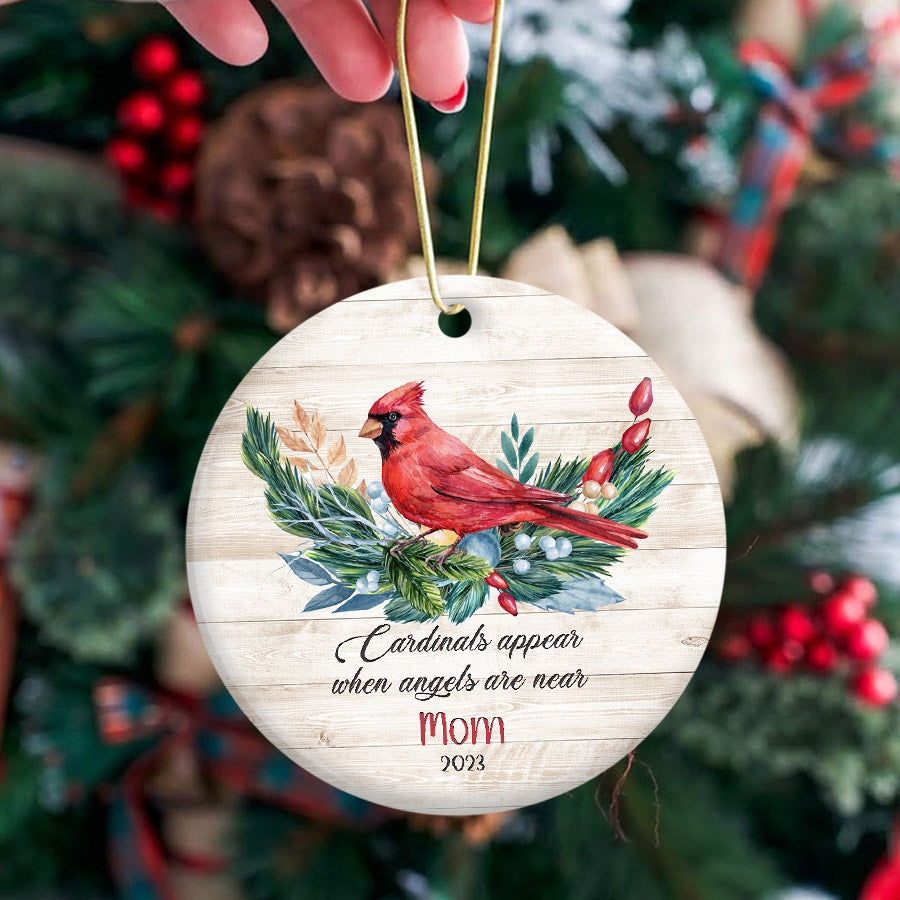 Memorial Christmas Ornament for Mom