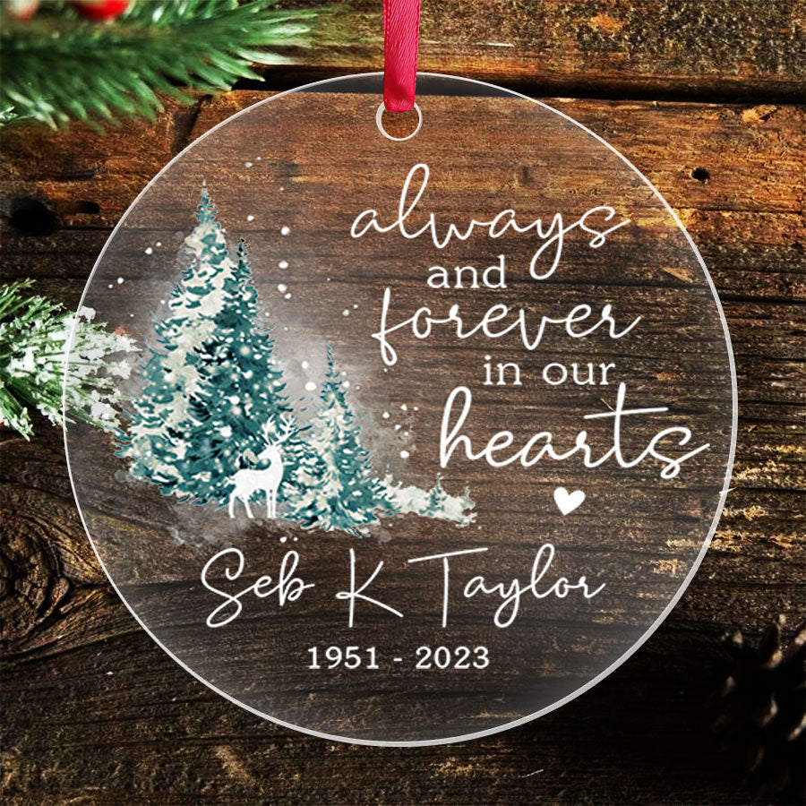 In Remembrance Christmas Ornaments