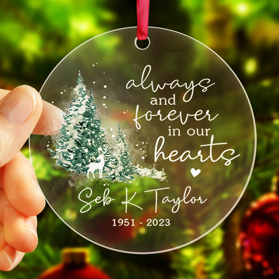 In Remembrance Christmas Ornaments