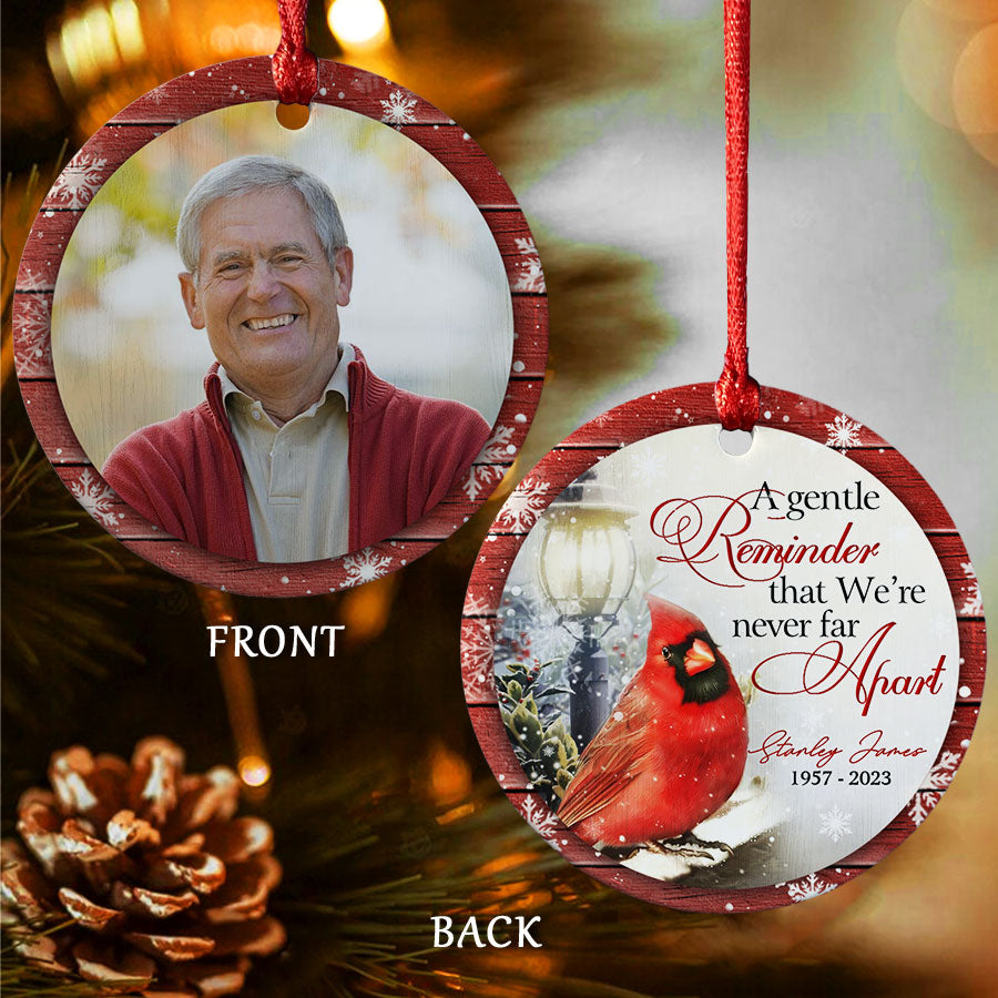 Memory Ornaments With Picture