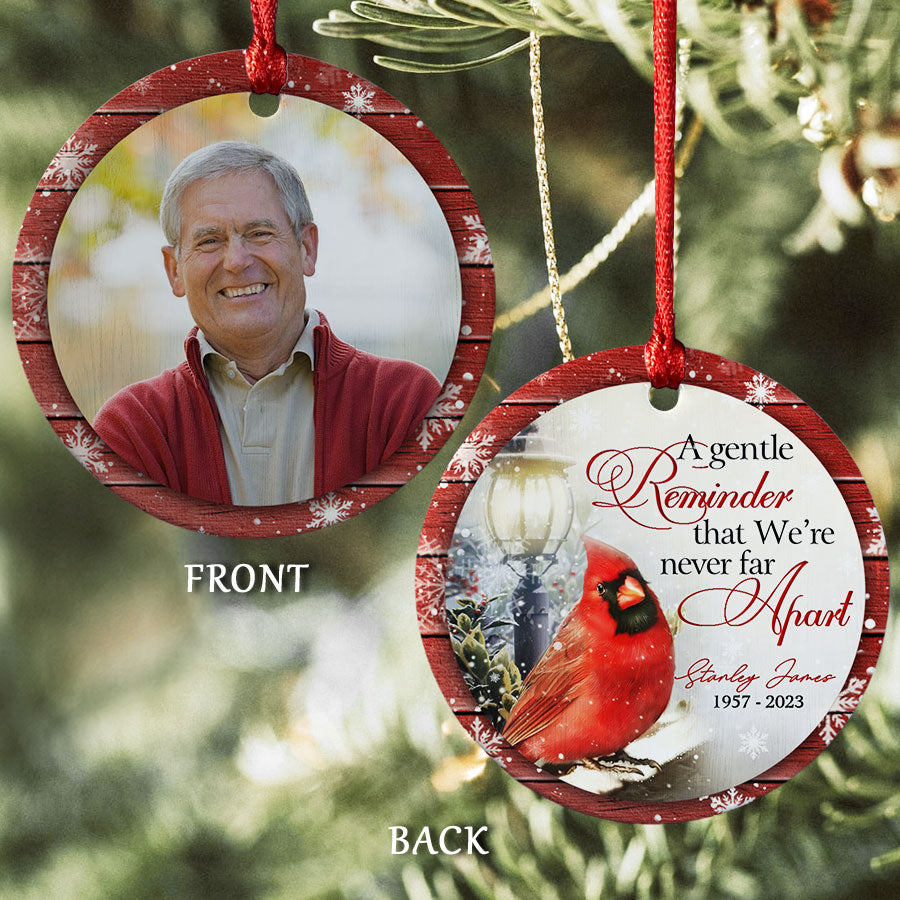 Memory Ornaments With Picture