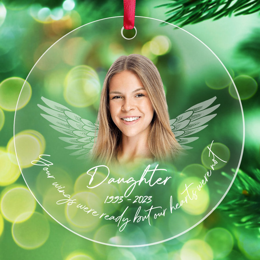 Memorial Ornaments for Daughter