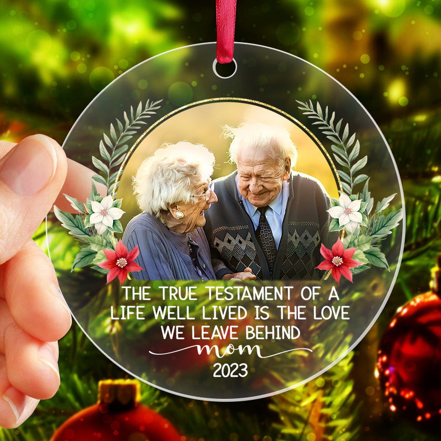 Memory Ornaments With Picture