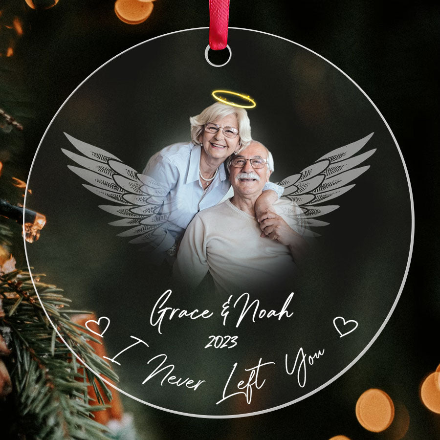 Mom and Dad in Heaven Ornament