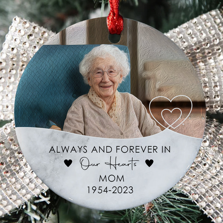 Remembrance Ornament With Photo