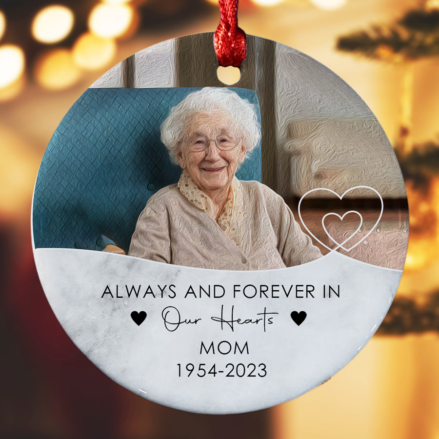 Remembrance Ornament With Photo