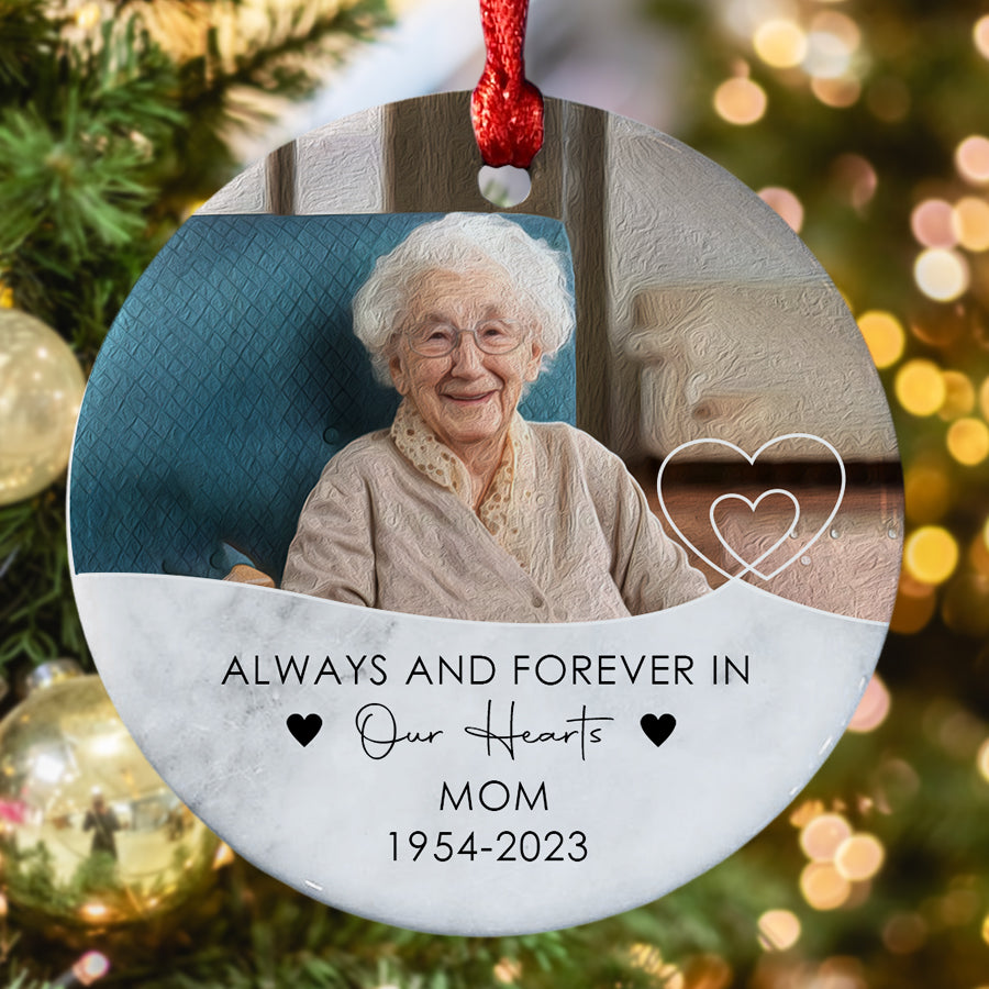 Remembrance Ornament With Photo