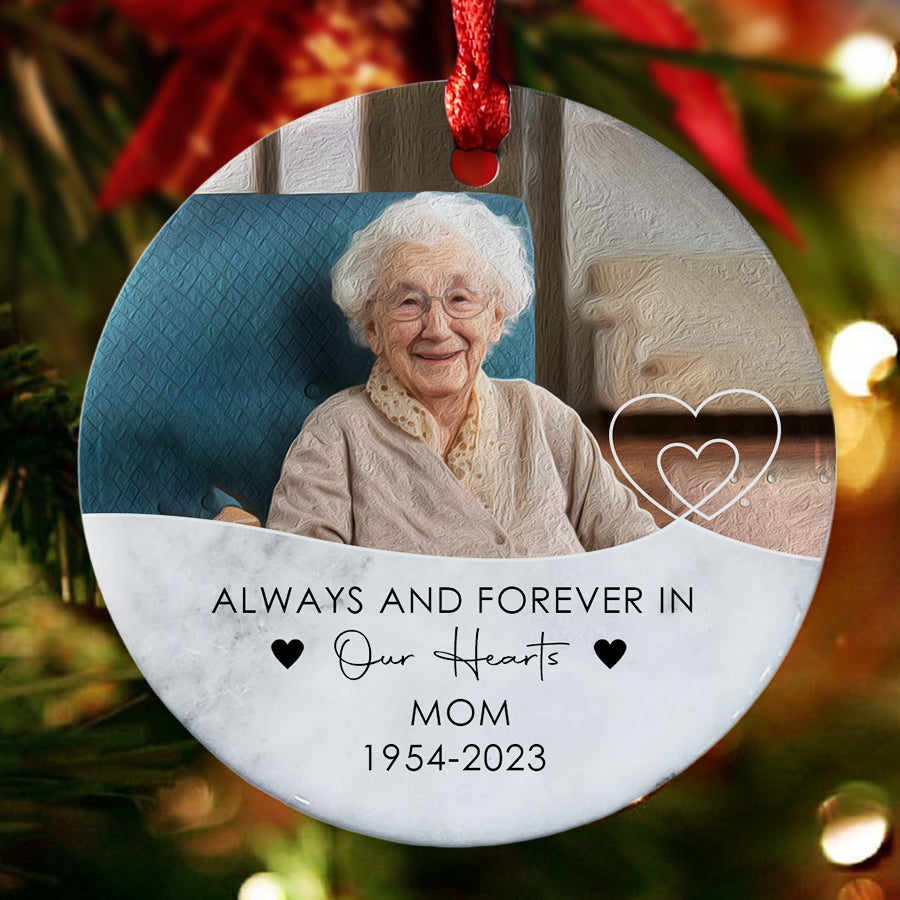 Remembrance Ornament With Photo