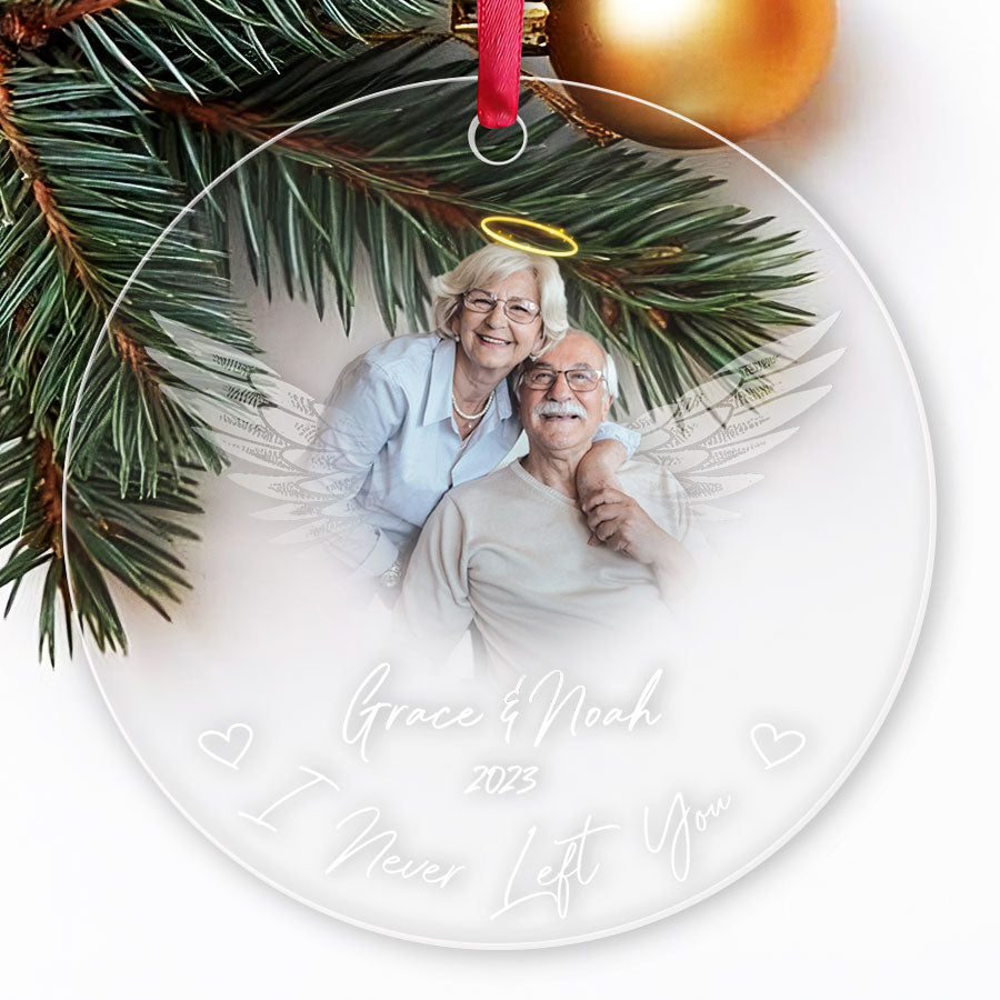 Mom and Dad in Heaven Ornament