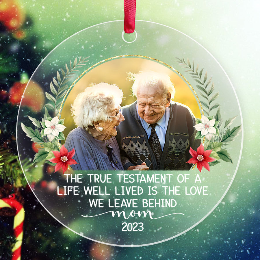 Memory Ornaments With Picture