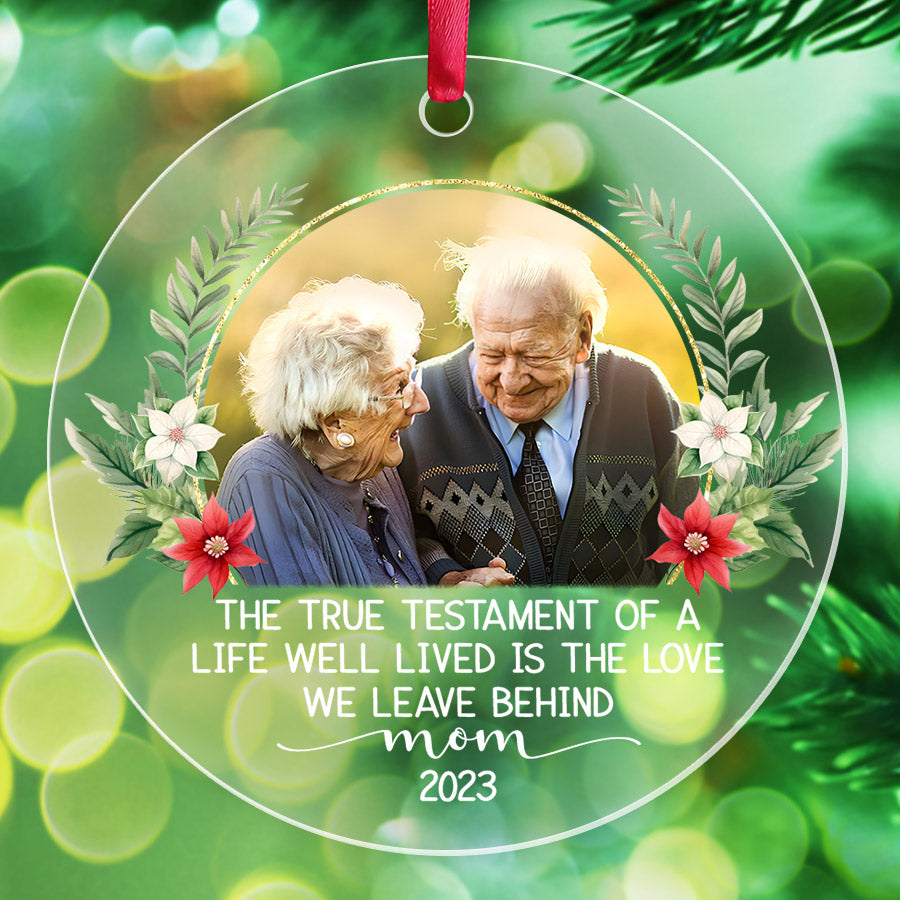 Memory Ornaments With Picture