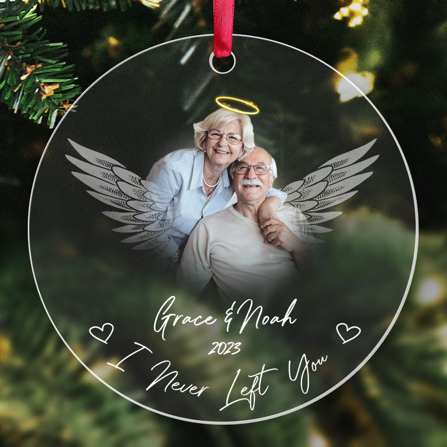 Mom and Dad in Heaven Ornament