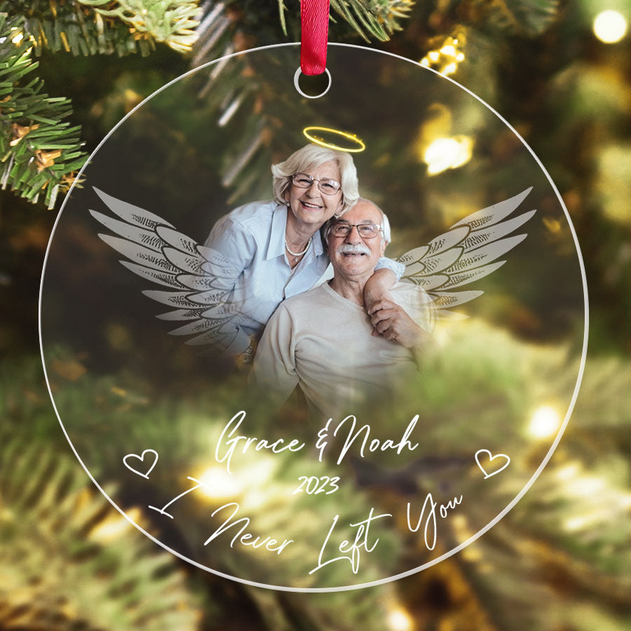 Mom and Dad in Heaven Ornament