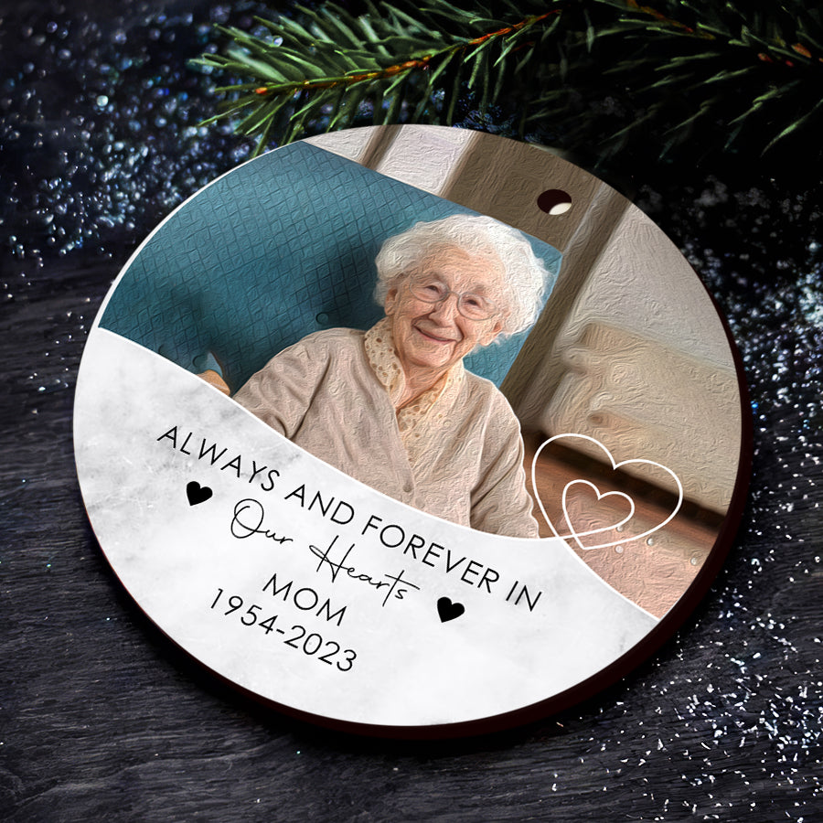 Remembrance Ornament With Photo