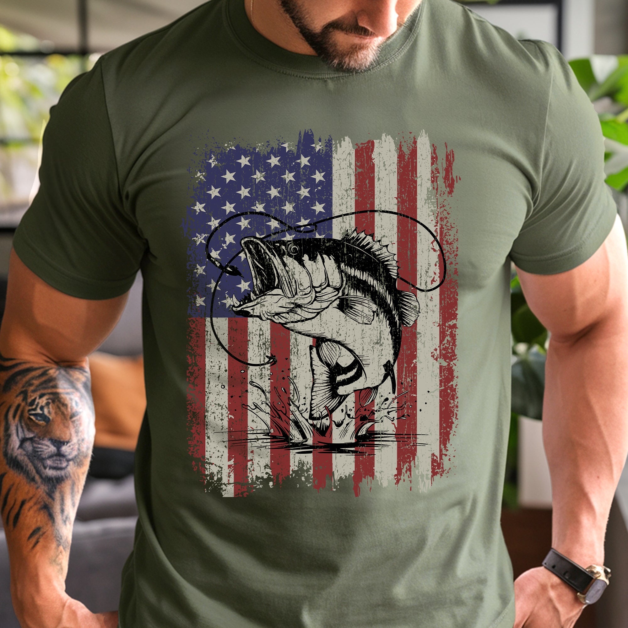 Mens 4th July Shirt