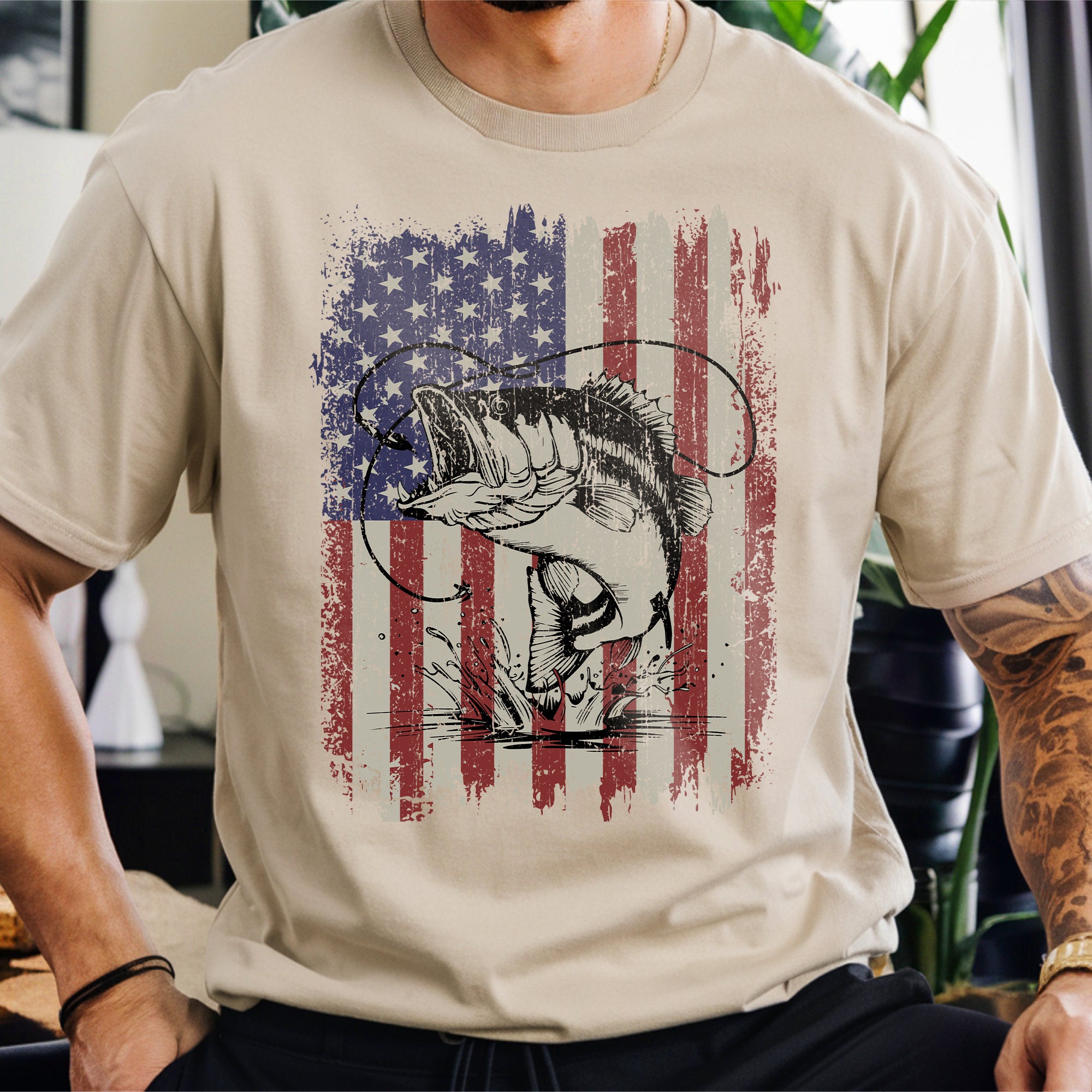 Mens 4th July Shirt