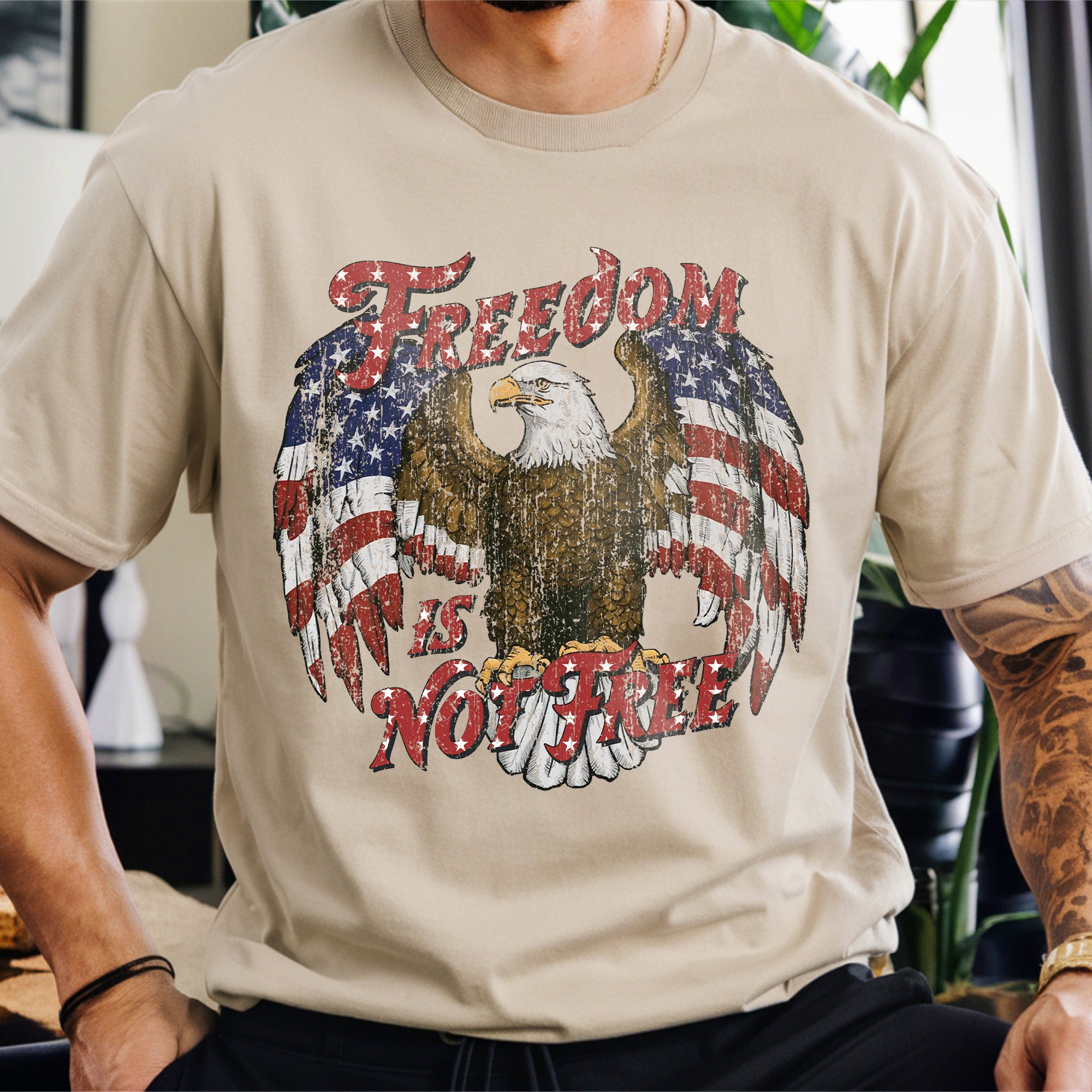 Retro 4th of July Shirt for Men