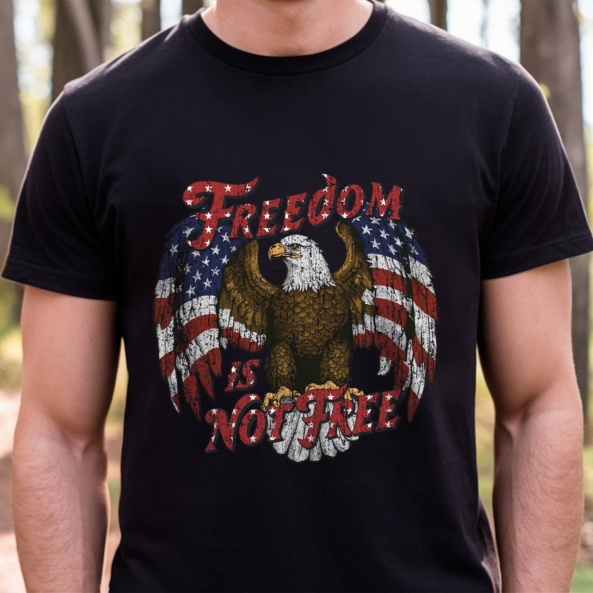 Retro 4th of July Shirt for Men