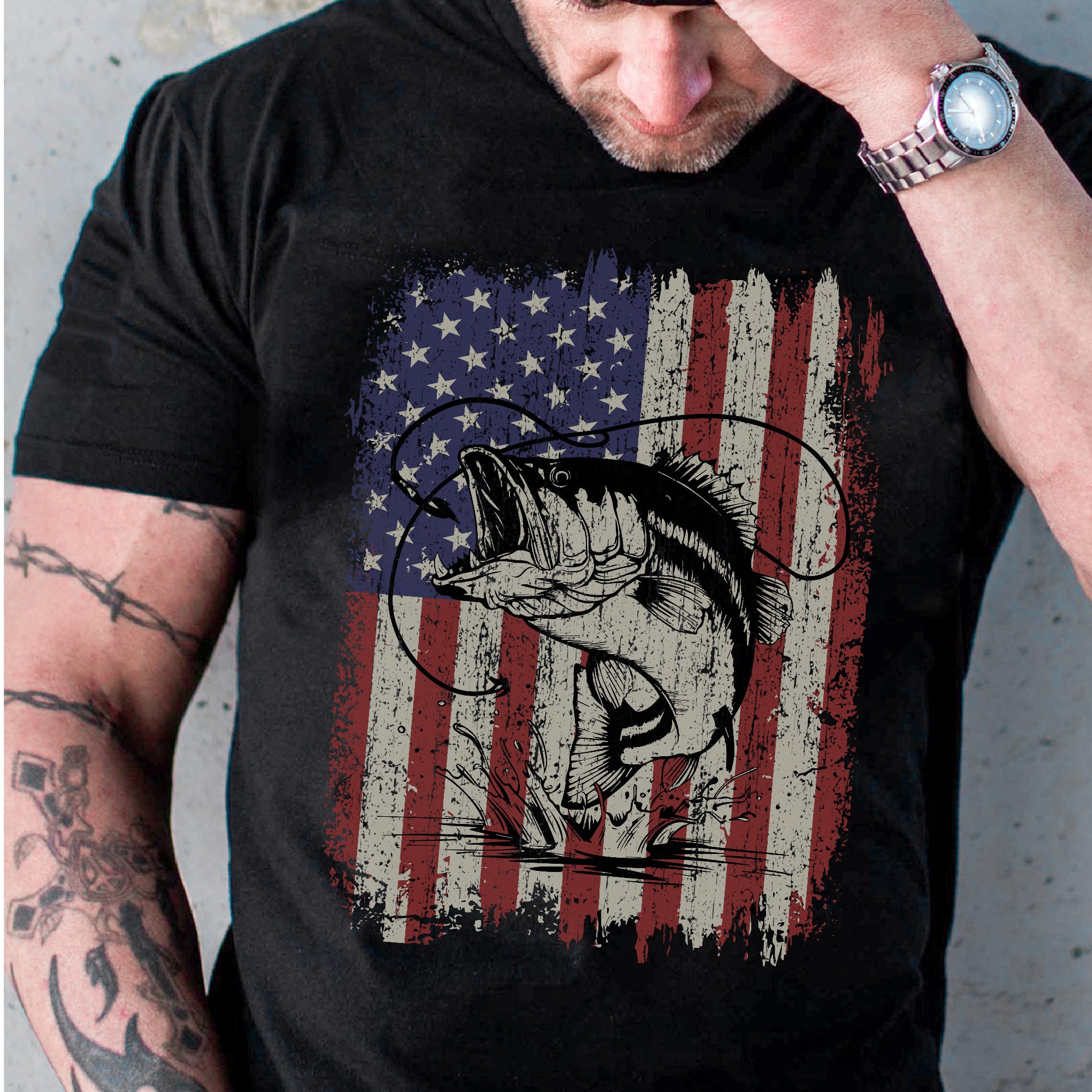 Mens 4th July Shirt