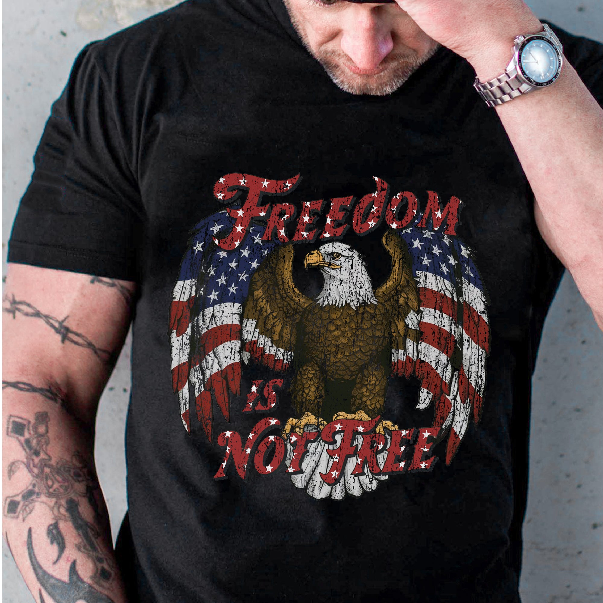 Retro 4th of July Shirt for Men