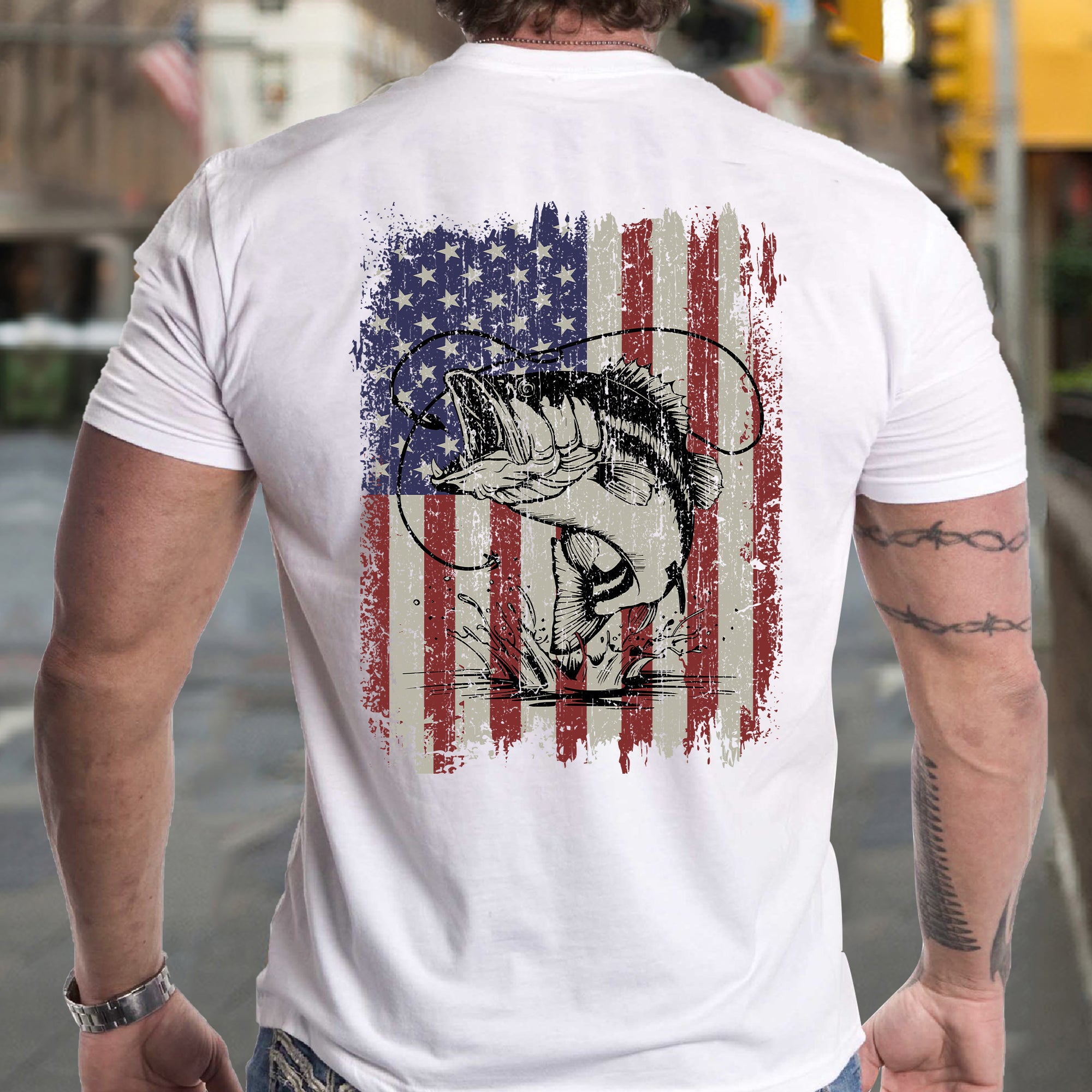 Mens 4th July Shirt