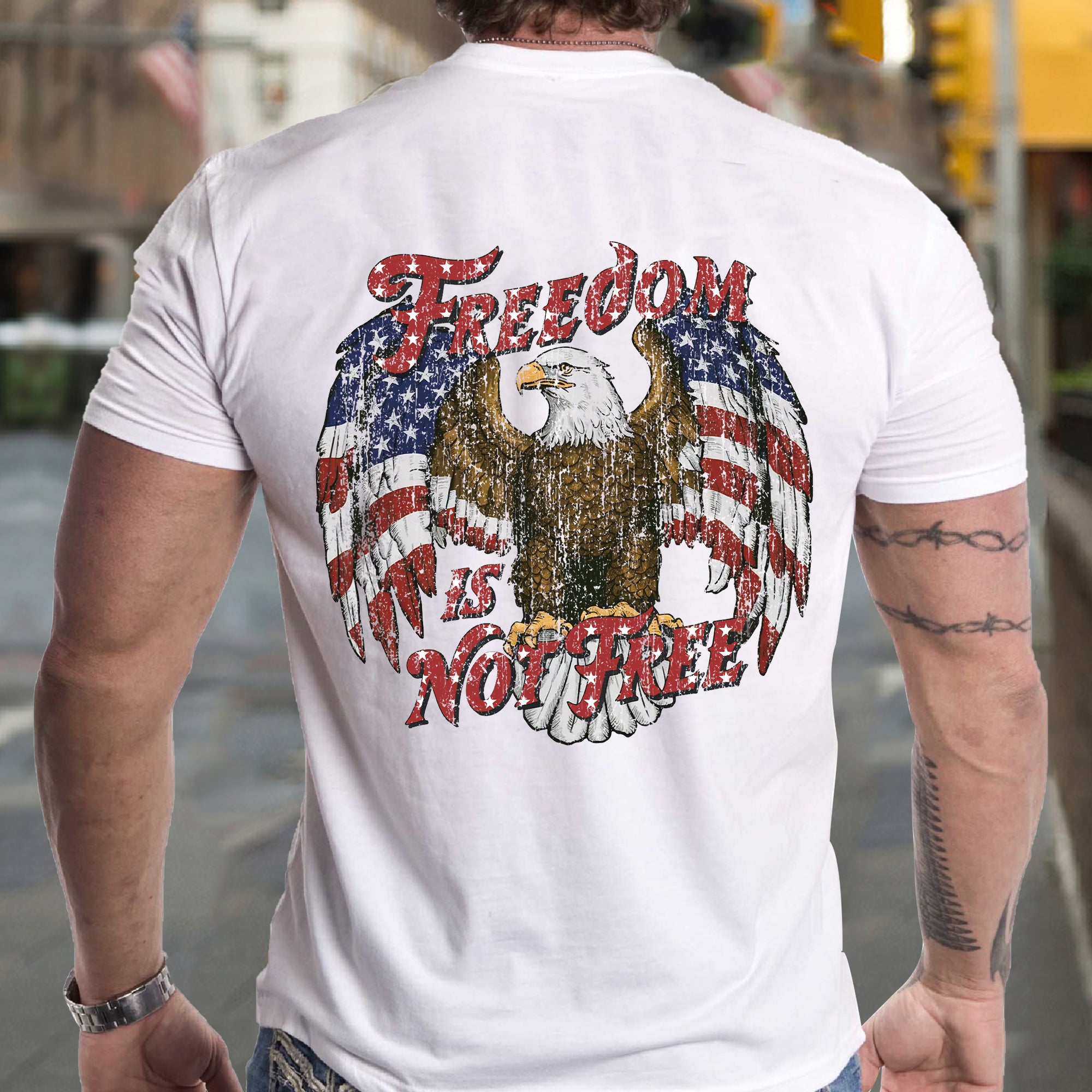 Retro 4th of July Shirt for Men