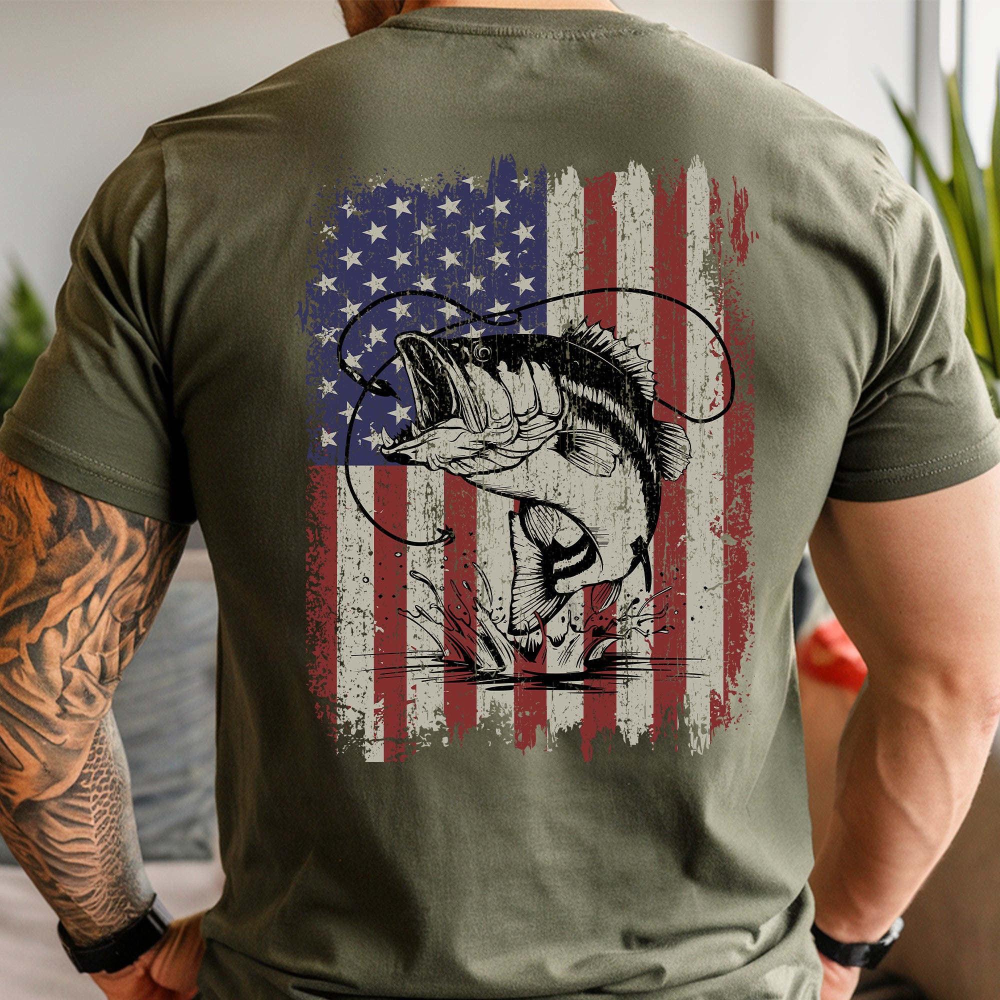 Mens 4th July Shirt