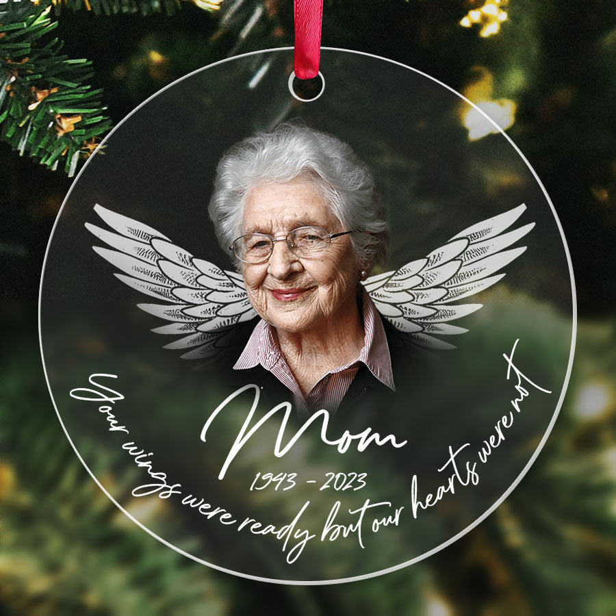 Mom in Heaven Ornament