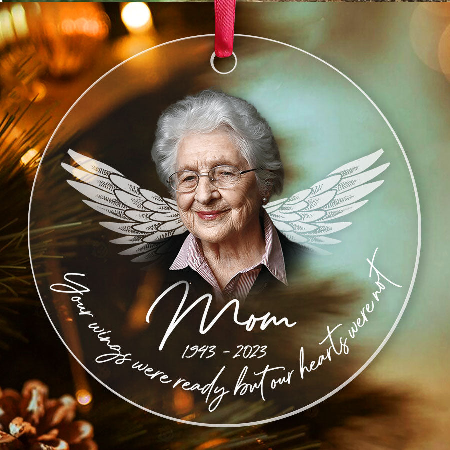 Mom in Heaven Ornament