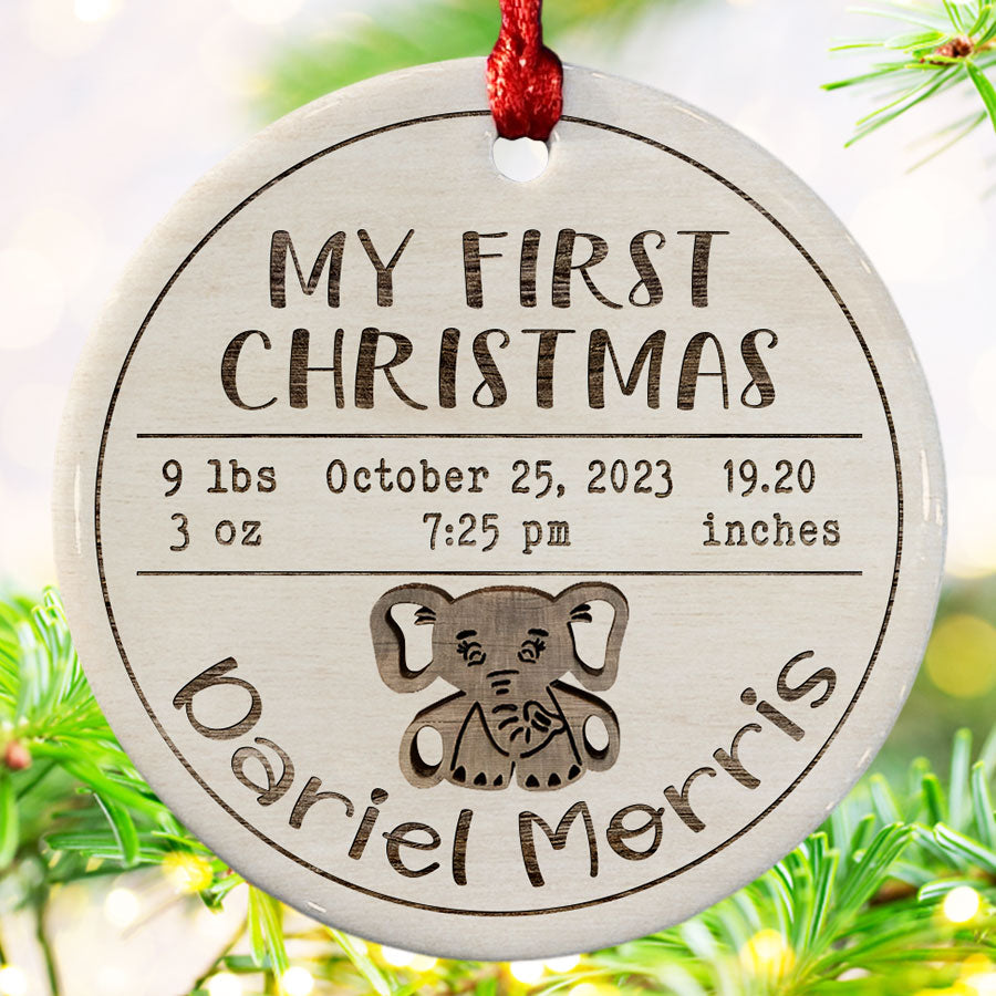 My First Christmas Ornament