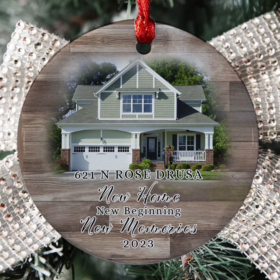 New Home Photo Ornament