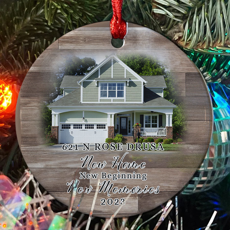 New Home Photo Ornament