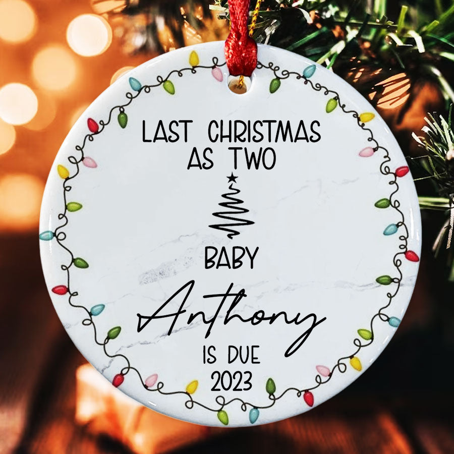 New Mom Christmas Ornament