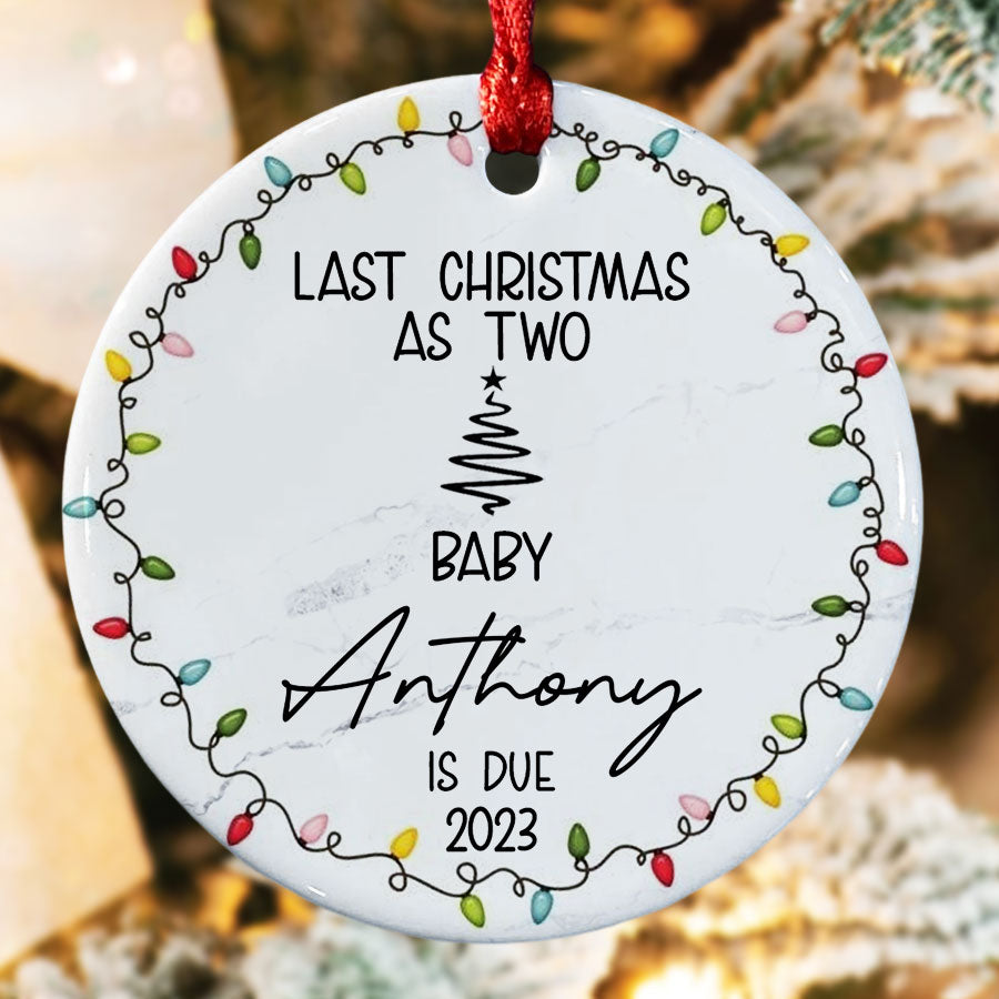 New Mom Christmas Ornament